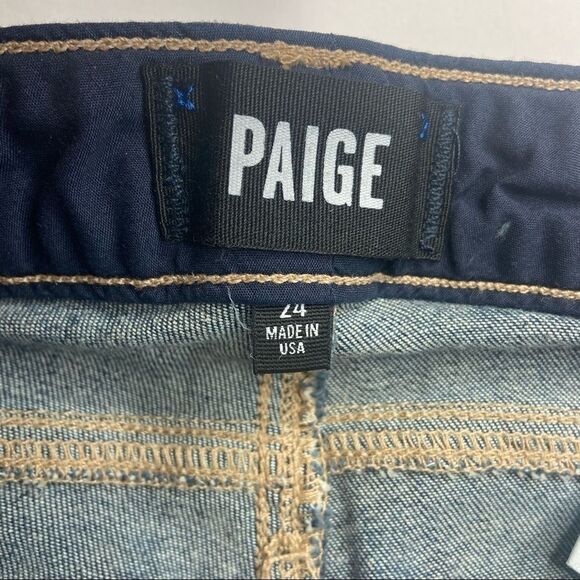 Paige Jeans Skyline Mid-Rise Distressed - Picture 3 of 6